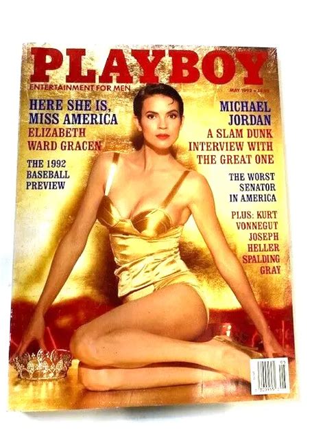 Playboy Magazine May With Miss America Elizabeth Gracen Like New Picclick