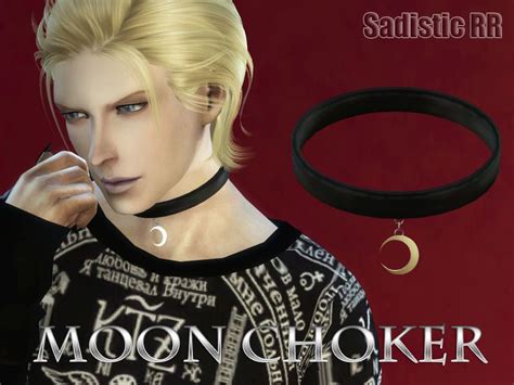 Moon Choker For Male 1 Size 1 Color Found In Tsr