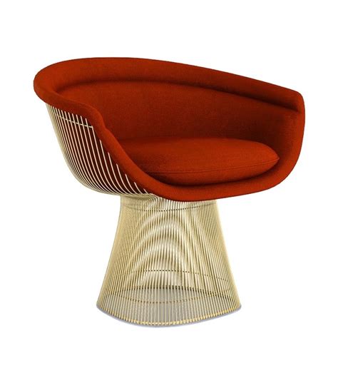 Platner Knoll Lounge Chair In Gold Milia Shop