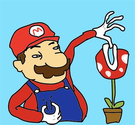 Cursed Mario Rdumbdoodles