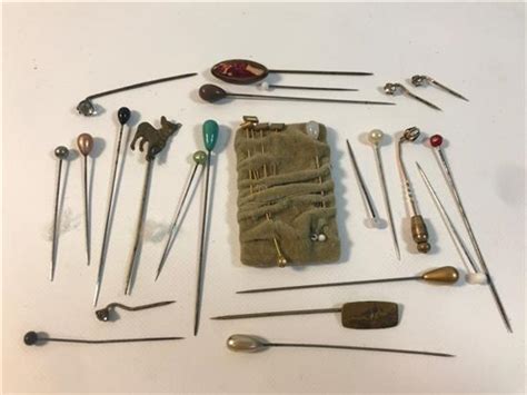 Lot Assorted Vintage Stick Pins
