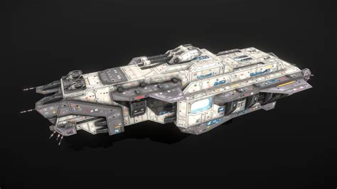Spaceship Mothership Buy Royalty Free 3d Model By Msgdi D94f00f