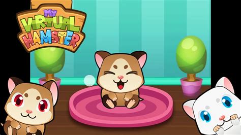 My Virtual Hamster Cute Kids Game For Iphone And Android Youtube