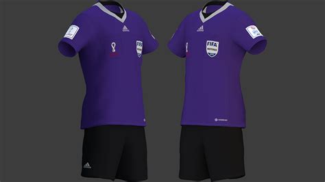 Pes 2021 World Cup Referee Kits Updated Sleeve Patches Added Pespatchs