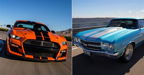 15 Quickest Muscle Cars Americans Have Ever Made Hotcars