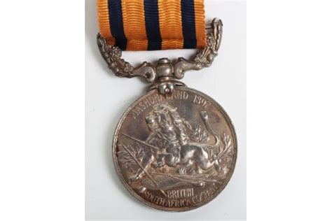 British South Africa Company Medal 1890 97 With Mashonaland 1897