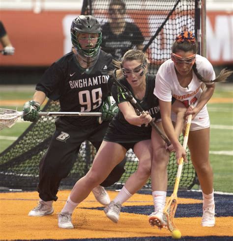 Steady Defense Leads Women S Lacrosse To Win Over Binghamton
