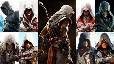 Assassins Creed Origins GRAPHICS EVOLUTION Evolución de la saga