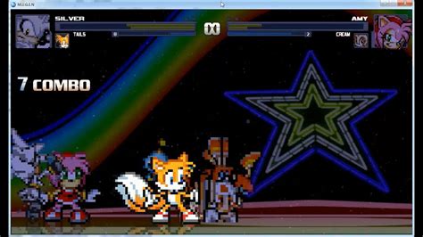 Mugen Silver And Tails Vs Amy And Cream Youtube