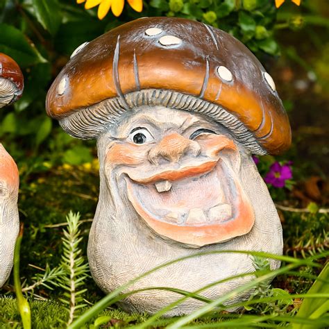 Pilz pilze garten deko skulptur figur statue herbst steinpilz fliegenpilz wald. Garten-Deko Paulchen Pilz | von Gärtner Pötschke
