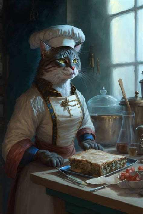 Realistic Cartoons Hyper Realistic Paintings Cat Character Cat