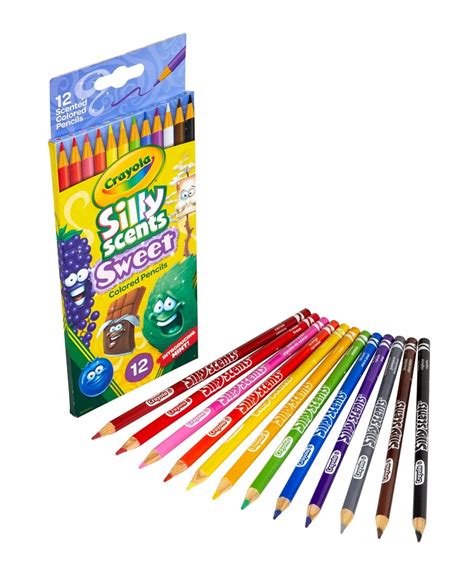 12ct Crayola Silly Scents Colored Pencils Teacher Direct