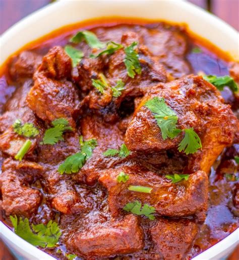 Spicy Slow Cooked Mutton Curry Mutton Curry Recipe