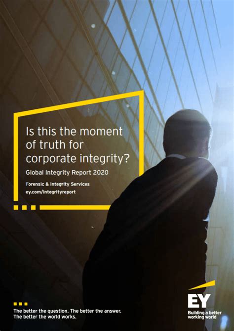The Moment Of Truth For Corporate Integrity