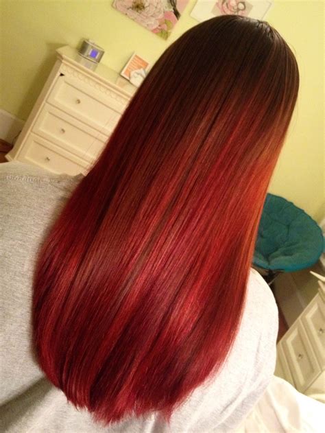 Fun Koolaid Dyed Hair My Mom Helped Me Do This We Used Black Cherry And Highlighted Some