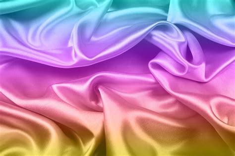 Premium Photo Colorful Silk Texture Luxurious Satin For Abstract