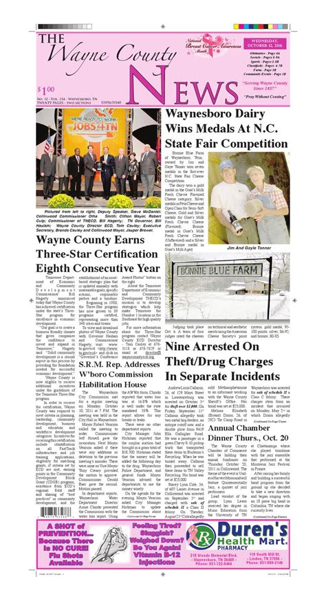 Wayne County News 10-12-11 by Chester County Independent - Issuu