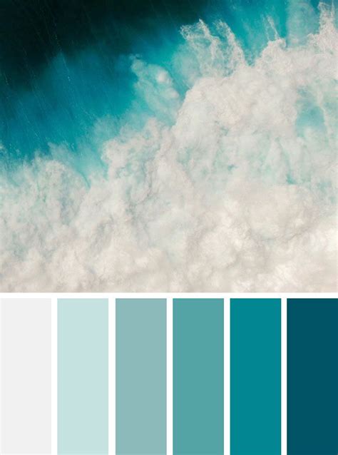 Green Ocean Color Scheme Winter Color Palette Find Beautiful And