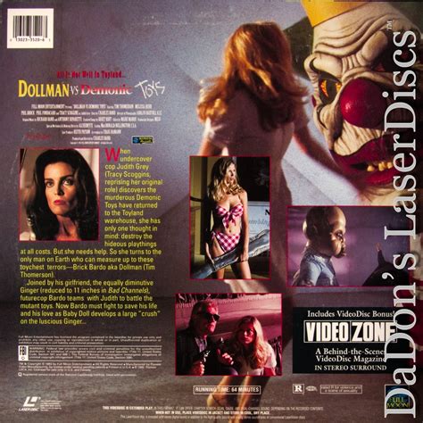 Dollman Vs Demonic Toys LaserDisc Rare LaserDiscs Full Moon Cult LD S