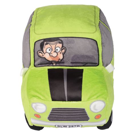 Mr Bean Car With Sound Plush Toy 20cm True Blue Toys Australia