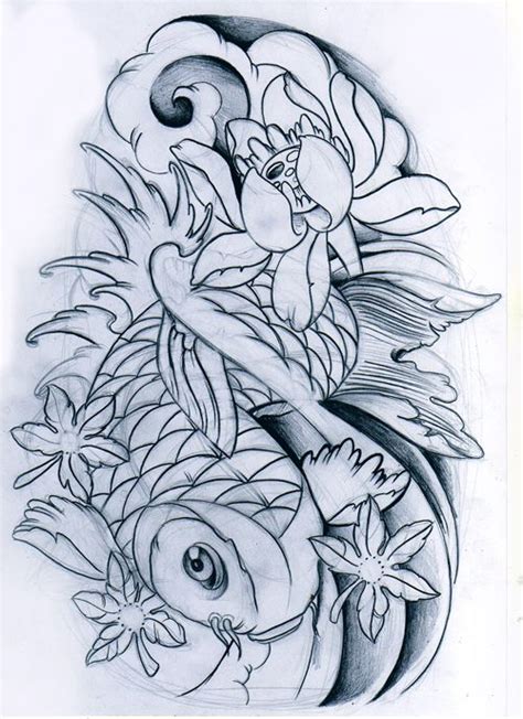 Koi Fish Unfinished By Willemxsm On Deviantart Koi Tattoo Koi Dragon