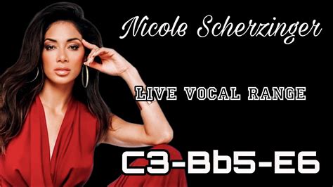 Nicole Scherzinger Live Vocal Range 2022 Updated Youtube