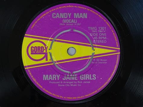 mary jane girls candy man 7 inch single top hat records