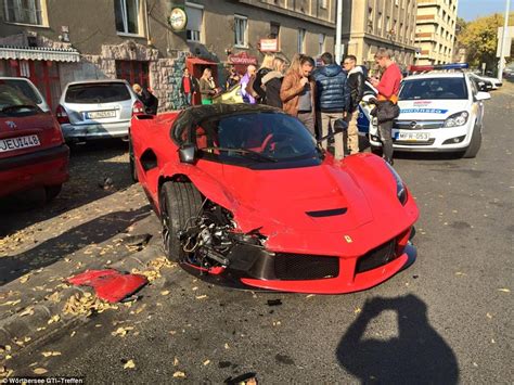 Video Shows Laferrari Crash In Budapest After Leaving Hungary