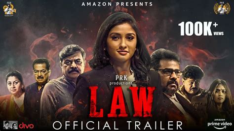 Law Official Trailer Ragini Prajwal Avinash Siri Prahlad Raghu Samarth Youtube