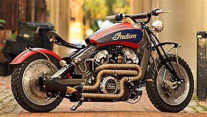 Bobber Indian Custom Scout Motorcycle American Motorcycles