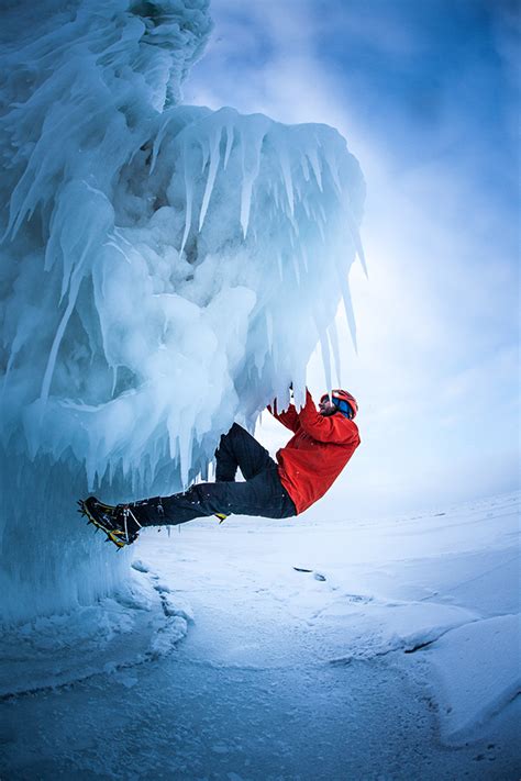 Michigan Ice Climbing Photography — Wilkinson Visual Photography And