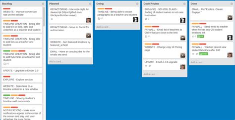 Trusted by millions, trello is the visual collaboration tool that creates a shared perspective on any project. Agile Development at HSTRY | Sutori