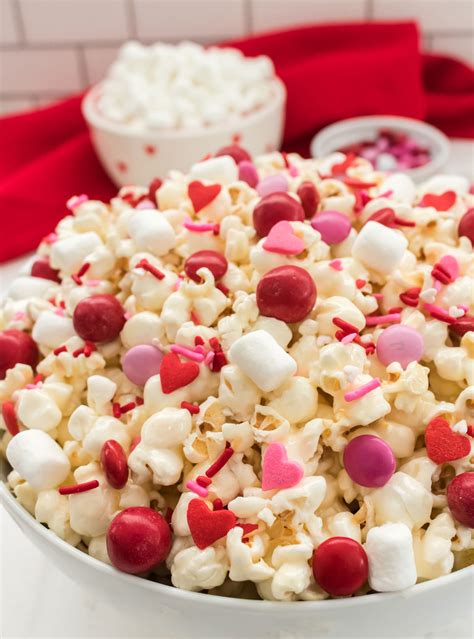 Valentines Day Popcorn Two Sisters