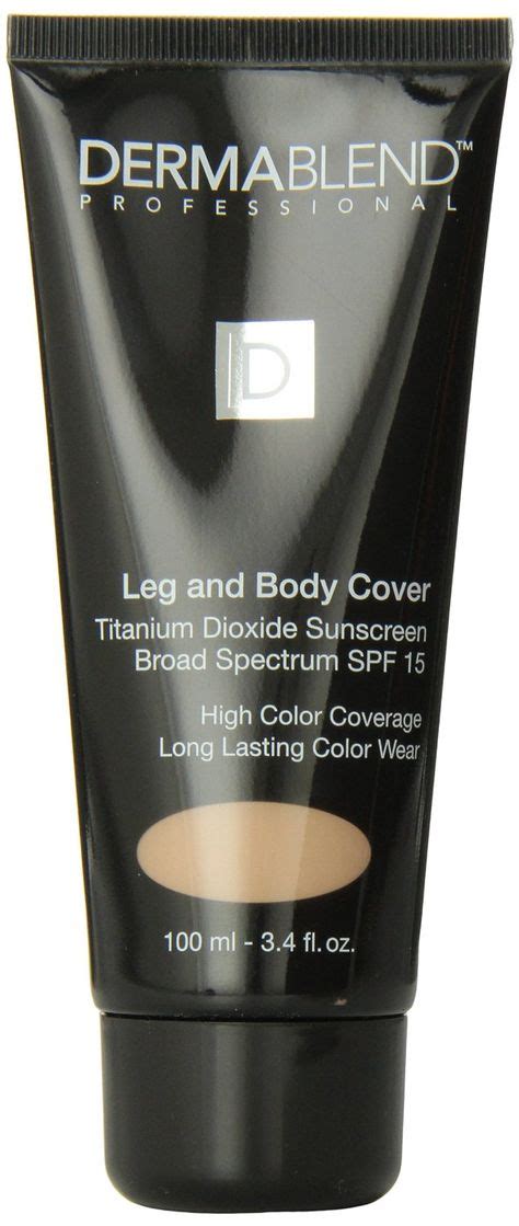Dermablend Leg And Body Cover Make Up Spf 15 Natural 34 Ounce Body Concealers