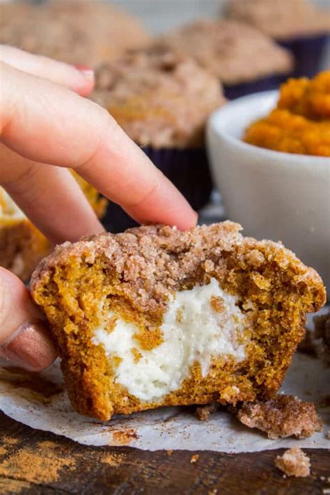 Pumpkin Cream Cheese Muffins Recipe The Food Charlatan