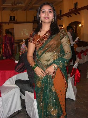 Another Cute Thoppul Showing Indian Housewive Ramyakrishna Sri Flickr