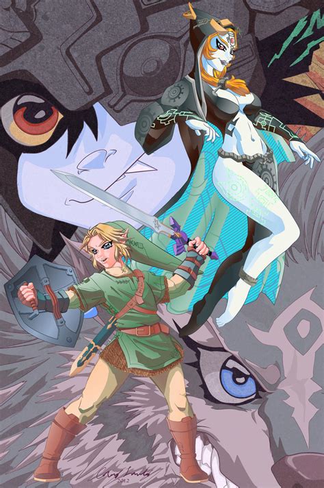 Legend Of Zelda Twilight Princess By Coreylandis On Deviantart