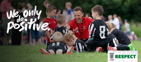 The Fa Respect Campaign We Only Do Positive Norfolk County Fa