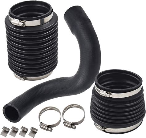 AISENPARTS Air Intake Hose Bellows With Clamps Kit For Volvo Penta
