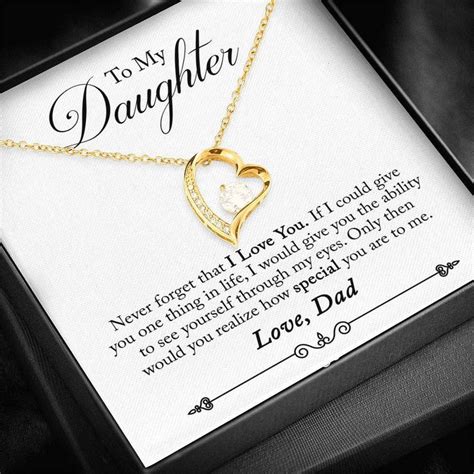 What to get my dad on my wedding day. To My Daughter Necklace From Dad, Meaningful Necklace For ...