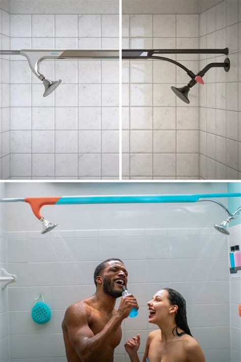 Absolutely Genius Bathroom Attachment Gives You Two Showerheads So You