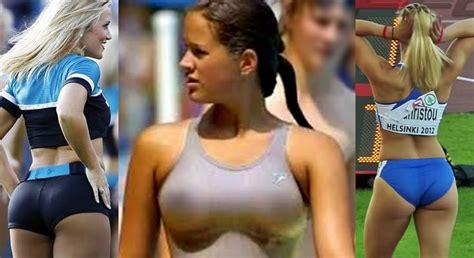 Sexiest Sports Moments Perfectly Timed Pictures