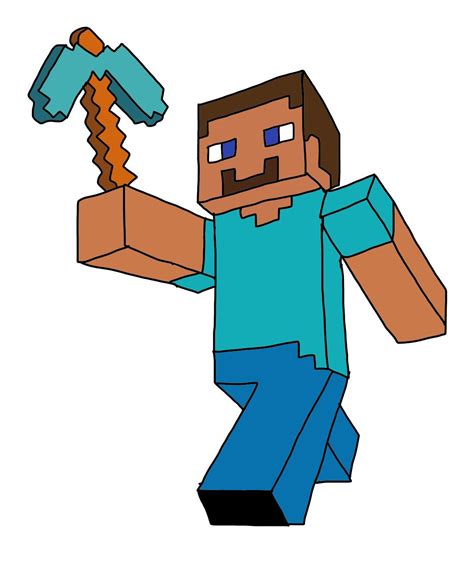 Steve From Minecraft Drawn Copied By Emma Jordan Character Zelda