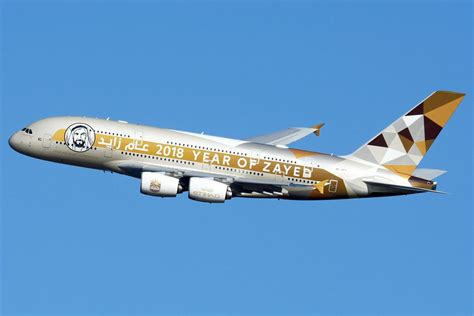 A6 Aph Etihad Airways Airbus A380 861 Year Of Zayed 2018 Livery