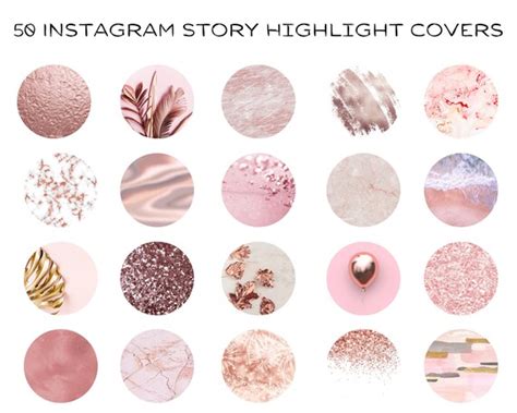 50 Instagram Story Highlight Covers Gold Instagram Story Highlight