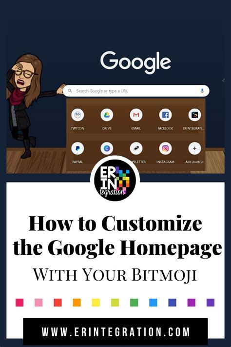 We have now been away from our kids for 5 weeks, almost 6. Customize the Google Chrome Home Screen with a Bitmoji ...