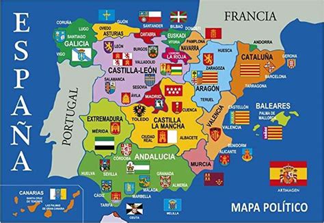 Mapa De Espana Puzzle Online