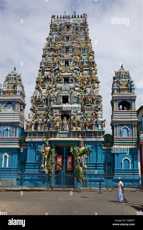 Hindu Temple Colombo Sri Lanka Asia Stock Photo Alamy