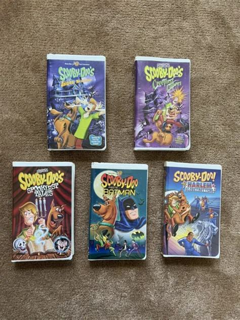 Vintage Scooby Doo Vhs Tapes Movies Warner Brothers Cartoon Network Sexiz Pix