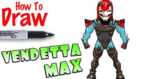 How To Draw Vendetta Max Fortnite Youtube